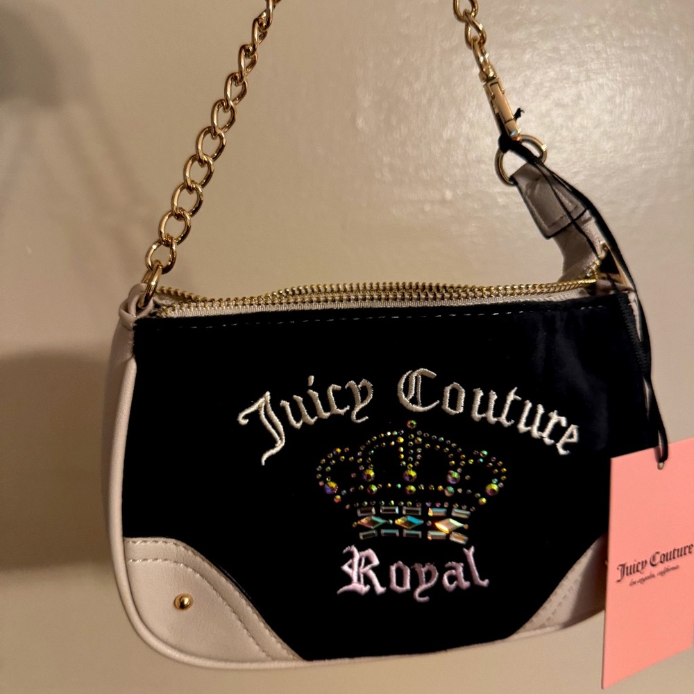 Juicy couture juicy kingdom mini wristlet purse